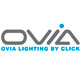 Ovia 10w Pathfinder Black Floodlight c/w PIR cool white 4000k