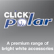 Click Polar 2 Amp Plug Tops - Round Pin - Rewireable - Non Fused 2A - White PA165