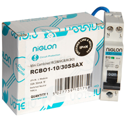 Niglon RCBO1 1P+N A 10 Amp