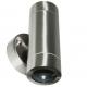 Eterna Stainless Steel Up and Down Wall Light - view 2