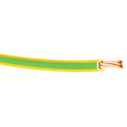 4.0mm 6491X/7 Green Yellow Single Core Insulated Cable
