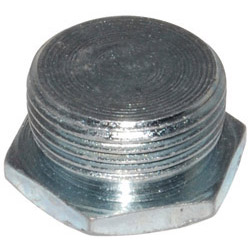 20mm Hex Plug Galvanised