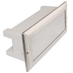 Eterna LED Bricklight c/w Stainless Steel Frame