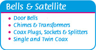 Bells, Chimes, Aerial / Satallite Equipment & Cable