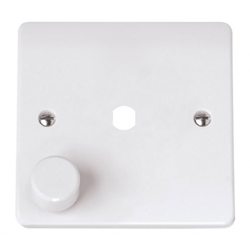 Scolmore Click Mode Single Dimmer Plate & Knob