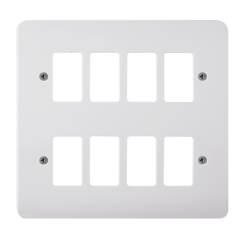 Click Grid Pro 8 Gang Mode Face Plate