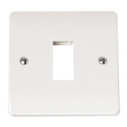 Scolmore Click Mode Single Plate Single Aperture