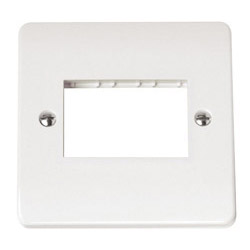 Scolmore Click Mode Single Plate Triple Apperture