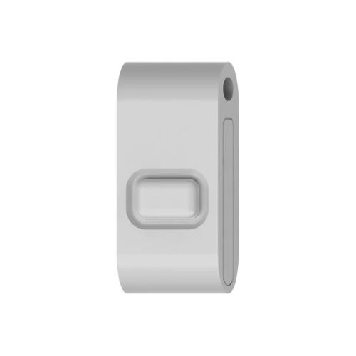 Grey 1 Gang Switch Kinetic Silicone Fob IP65