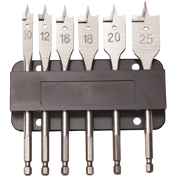 Dart Flat Bit 6 Piece Set