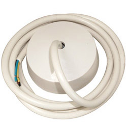 Eterna Plug in Ceiling Rose 2 meters of Heat Resistant Flex