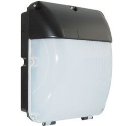 Eterna 30W Integrated Slim LED Bulkhead - Wallpack with Photocell