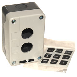 Europa 2 Hole Plastic Control Station Enclosure