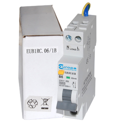 Europa 6 Amp 30 mA RCBO