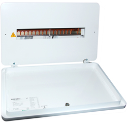 Easy 9 Metal Consumer Unit - 16 Way