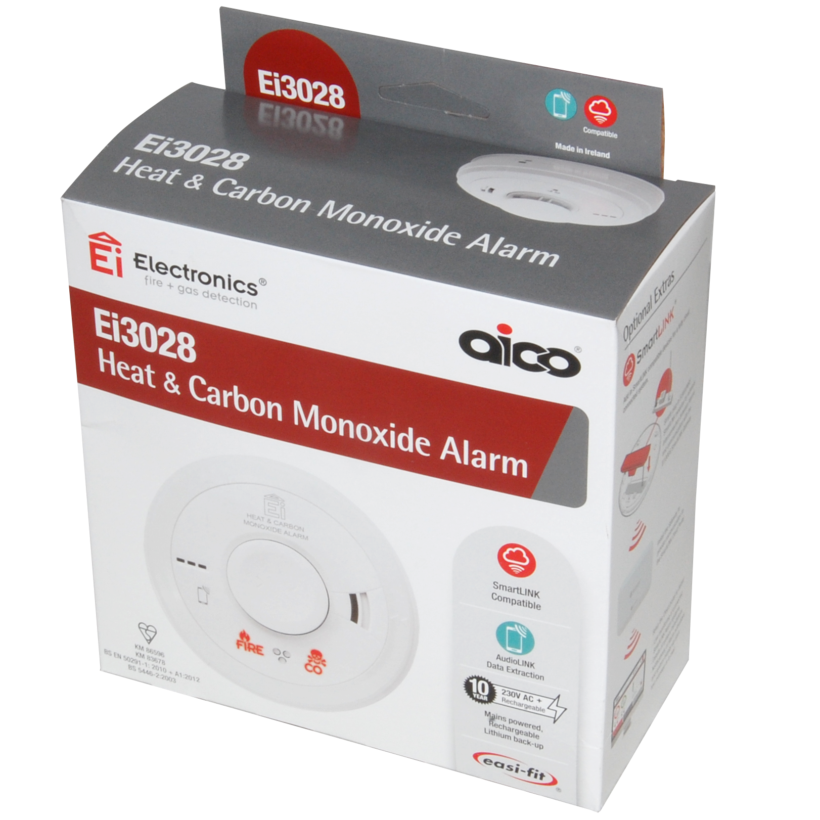 Aico Heat And Carbon Monoxide Alarm