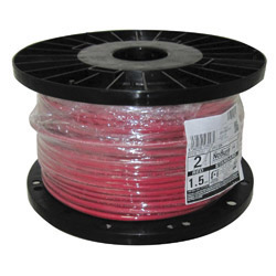 1.5mm 2 Core Fire-Safe Red Cable
