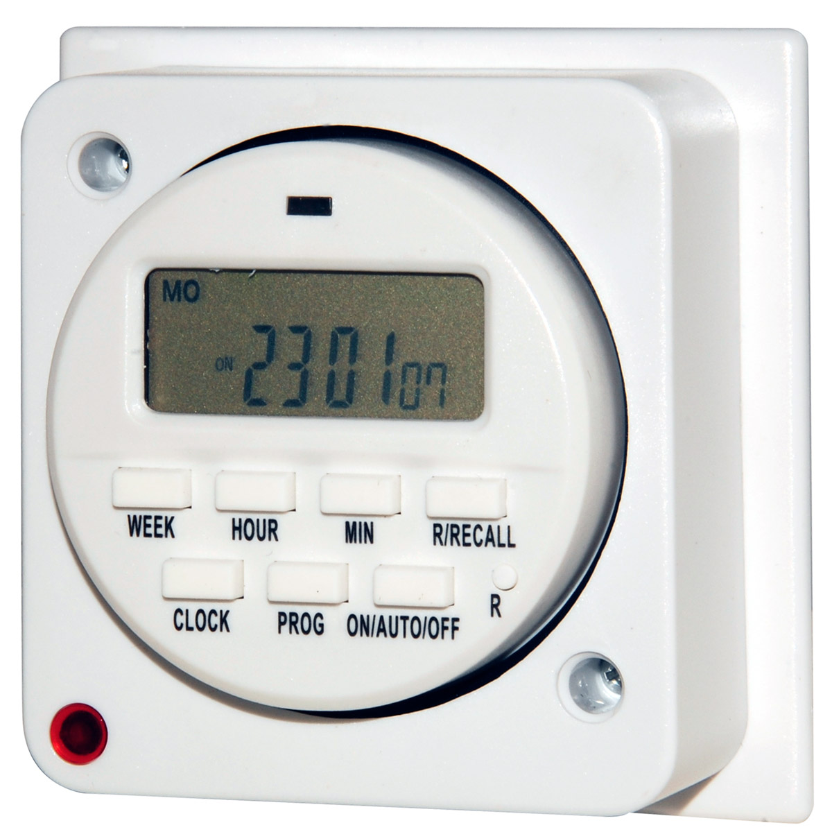 Haofy Digital Programmable Timer Switch – 220V, Backlit Display, For Lights, Fans, Appliances