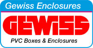 Gewiss Enclosures, Interlock Sockets, Rotary Isolators & Module Enclosures