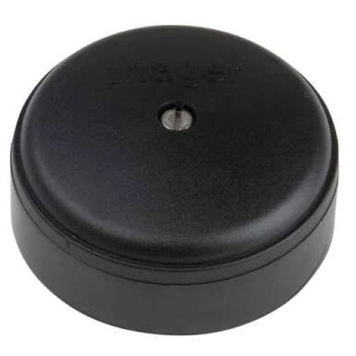 Hager 20A Small 4 Terminal Black Junction Box