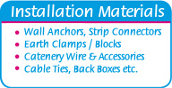 Installation Materials and Equipment