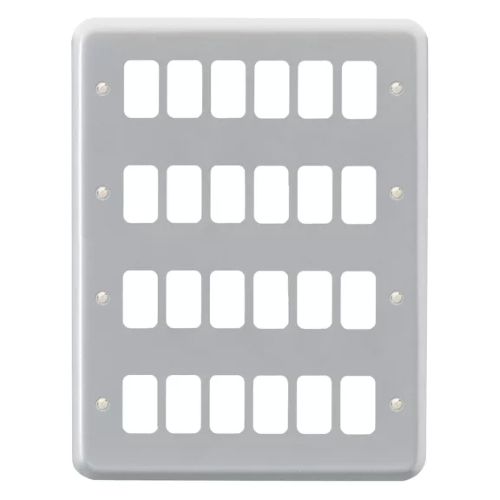 MK Metalclad 24 Module Faceplate