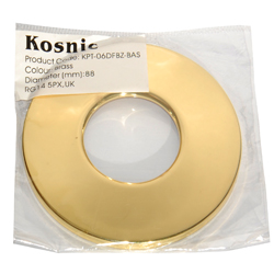 Kosnic Mauna Round Bezel Brass