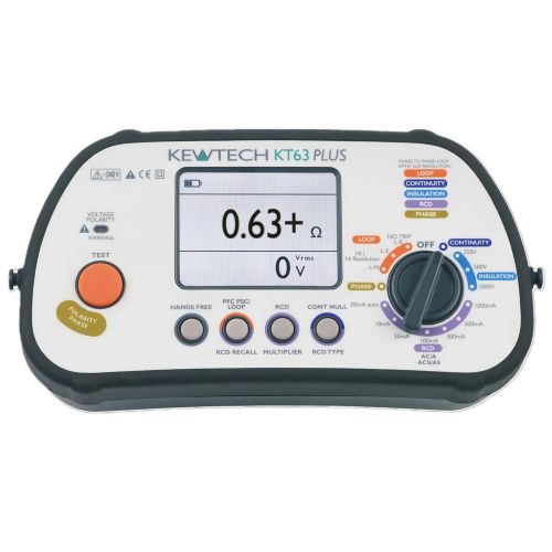 KewTech Digital 6 in 1 Multifunction Tester
