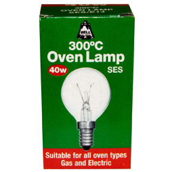 40W SES Oven Cooker Lamp Bulb
