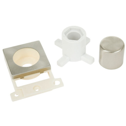 Click Media Dimmer Mounting Module Kit Satin Chrome