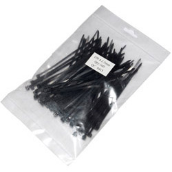 Cable Ties Black 100mm x 2.5mm