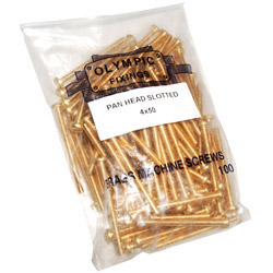 M4 X 50mm Brass Screws