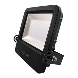 Ovia 100w Pathfinder Black Floodlight Cool White 4000k