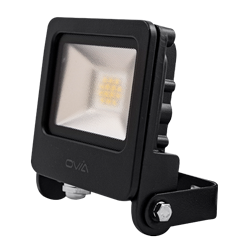 Ovia 10W Pathfinder Black Floodlight cool white 4000k