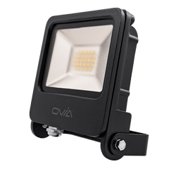 Ovia 20w Pathfinder Black Floodlight cool white 4000k