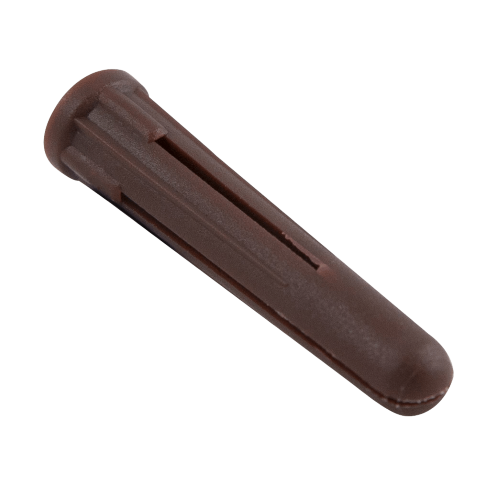 Unicrimp Box of 100 Brown Wall Plugs