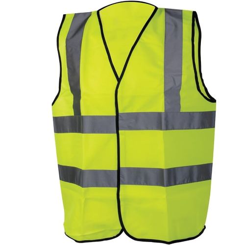 Silverline Hi-Vis Vest Waistcoat Class 2 L 108-116cm (42-46