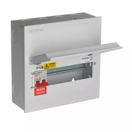 Europa Main Switch Board 8 Ways Consumer Unit