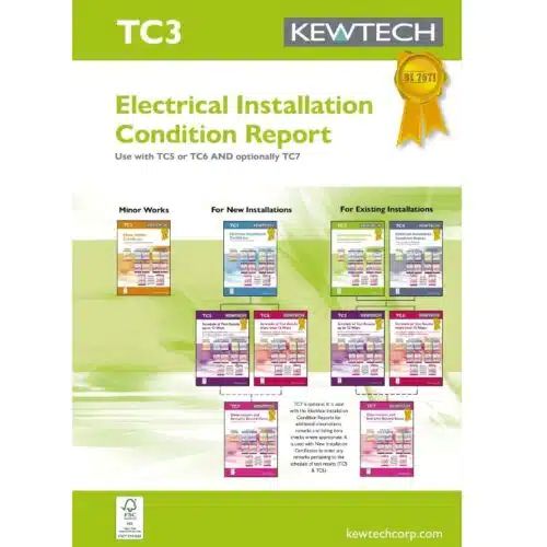 Kew Tech Electrical installation condition report for up to 100 A supply