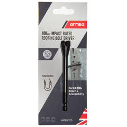 Armeg Long Impact Rated Roofing Bolt Driver