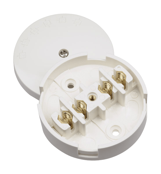 Click 20A 4 Terminal  White Junction Box