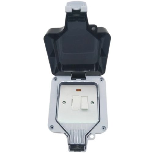IP66 Single Switched Weatherproof Fused Spur