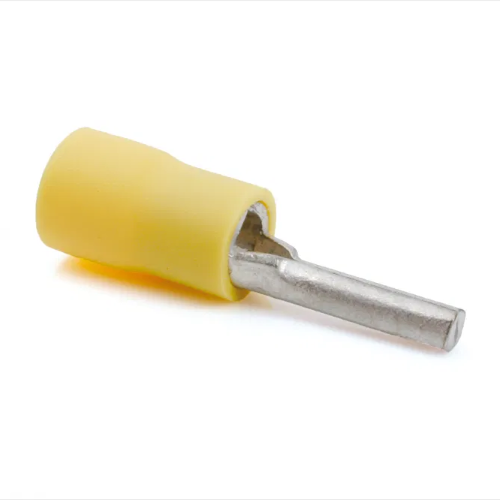 Term Tech Pre-Insulated Terminals Yellow Pin Terminal 14mm length