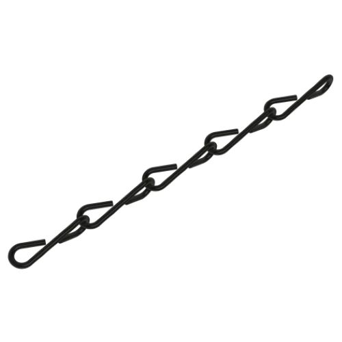 10 metres Single Link Jack Chain Black