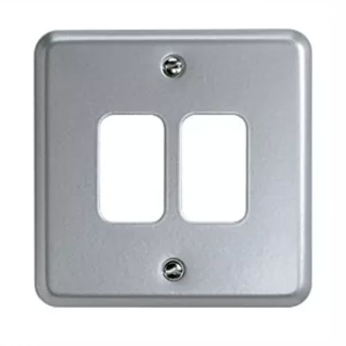 Mk Metalclad 2 Module Faceplate