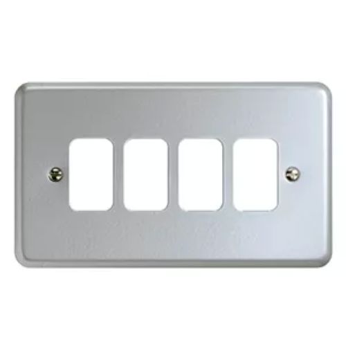 MK Metalclad 4 Module Faceplate