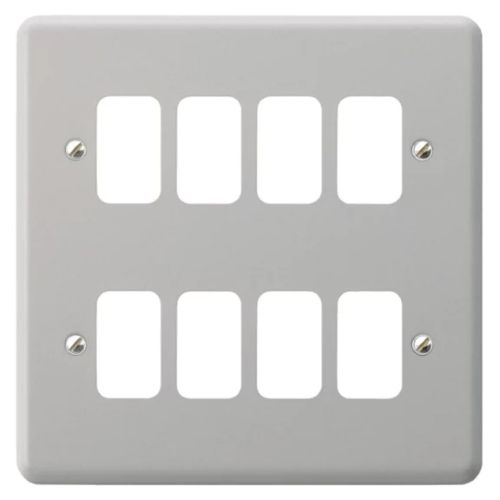 MK Metalclad 8 Module Faceplate