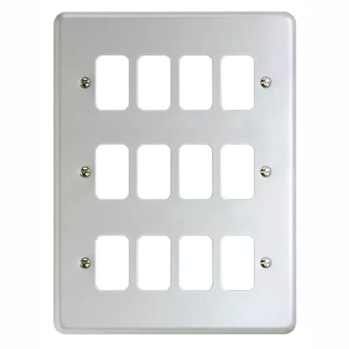 MK Metalclad 12 Module Faceplate