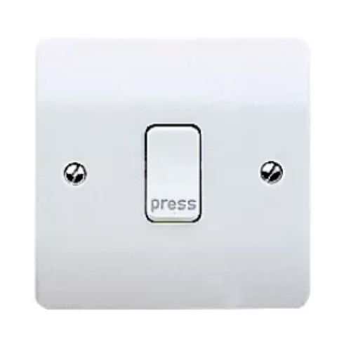 MK Logic Plus Single Push to Make or Break Switch SP