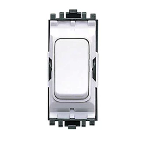 MK Grid Plus Single Module Light Switch 10 Amp 1G